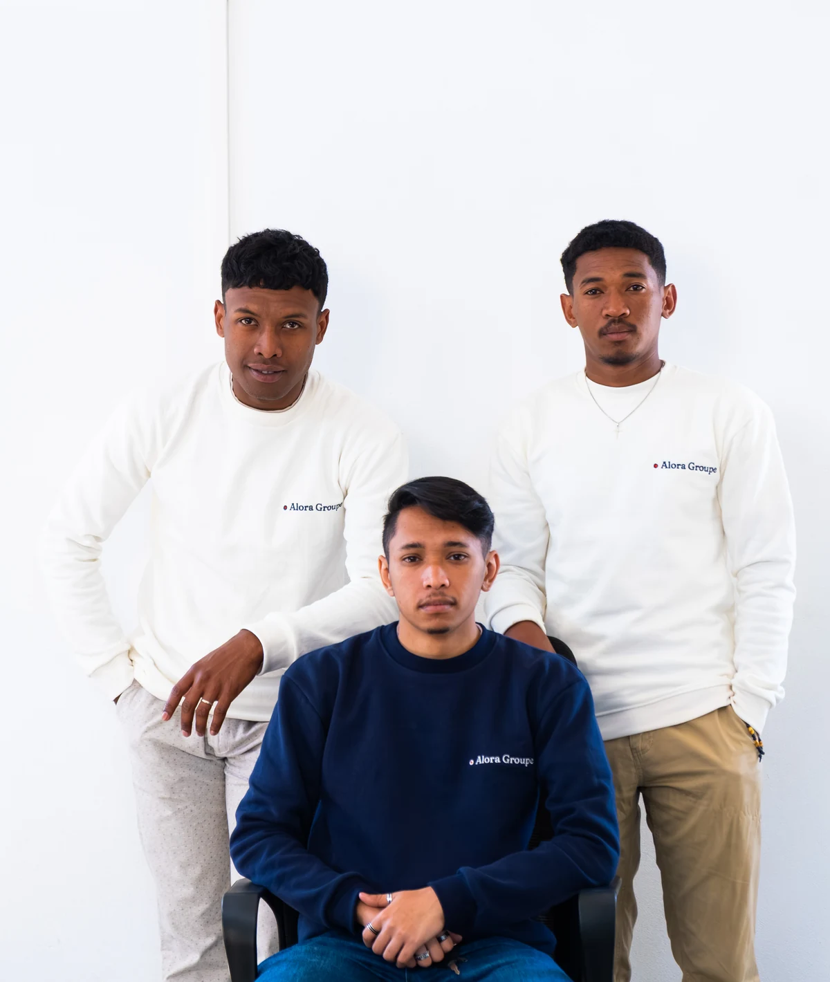 Collaborateurs Alora Groupe sur le plateau d'Antananarivo.