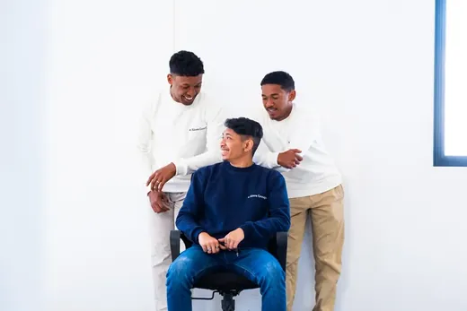 Équipe Alora Groupe à Antananarivo.